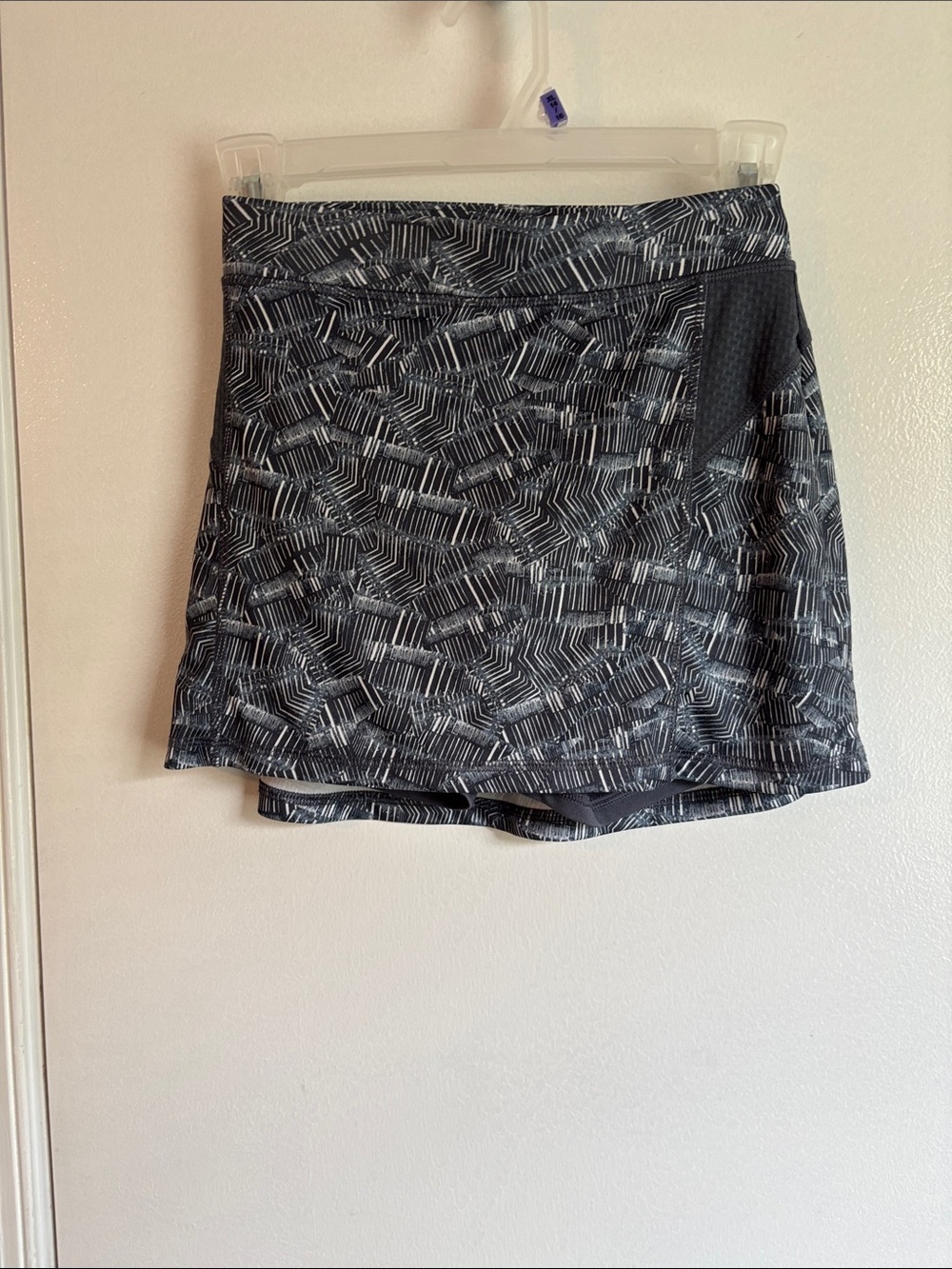 C9 by Champion Black and White Geometric Mini Skort